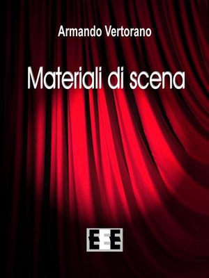 cover image of Materiali di scena